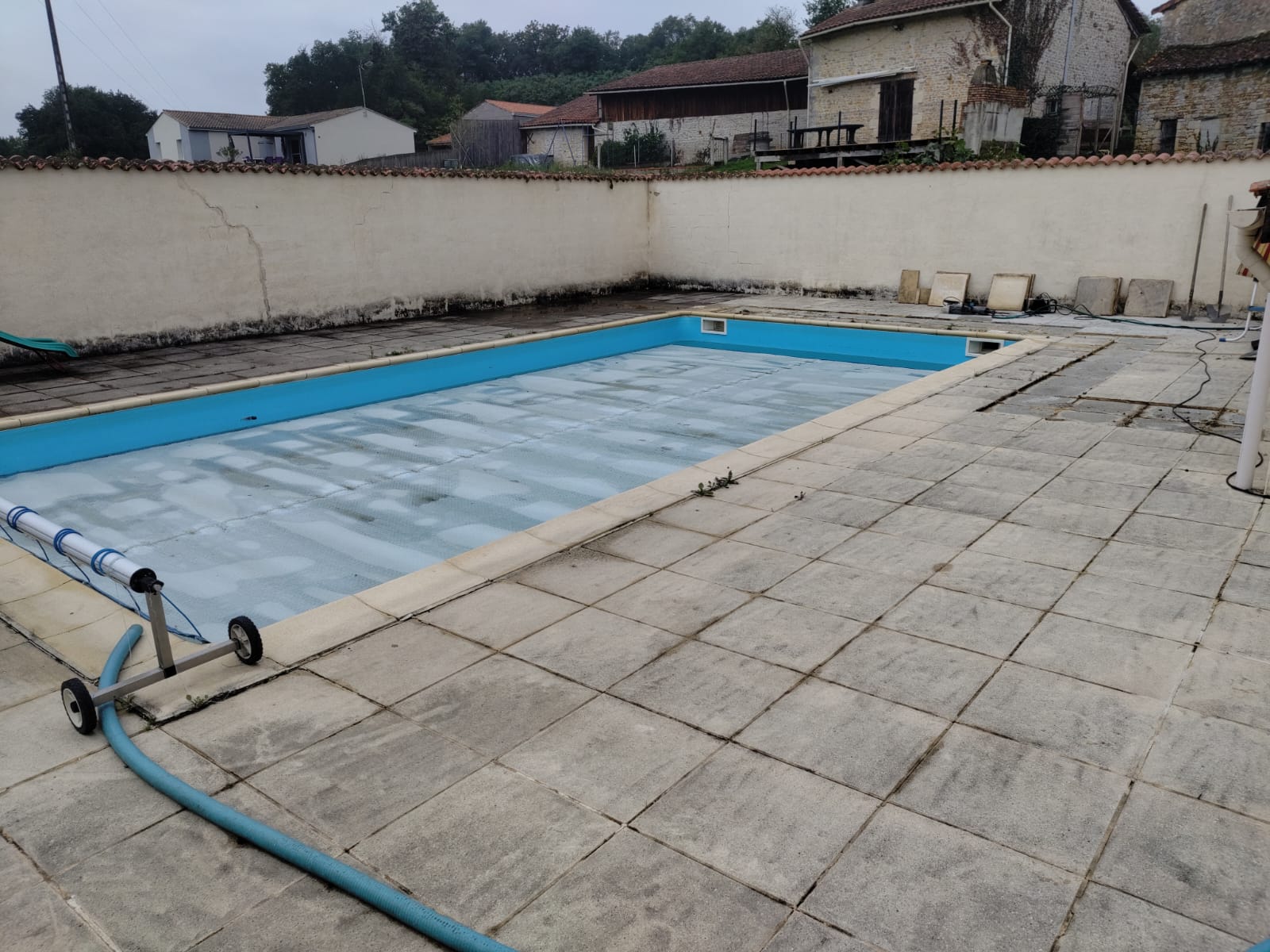 Changement de skimmer et de leures canalisations
